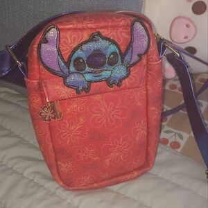 Small sparkly stitch crossbody